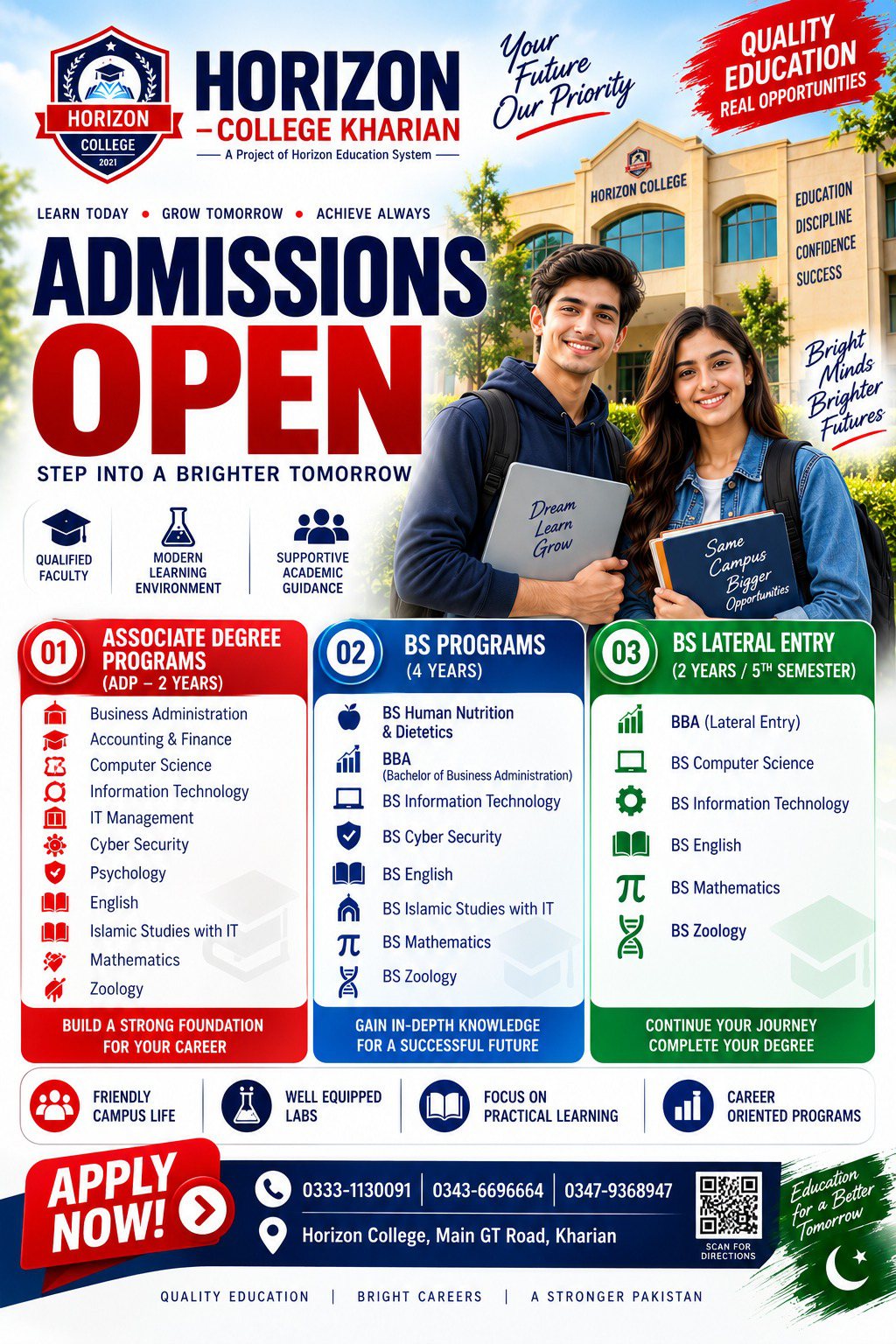 Admissions Open