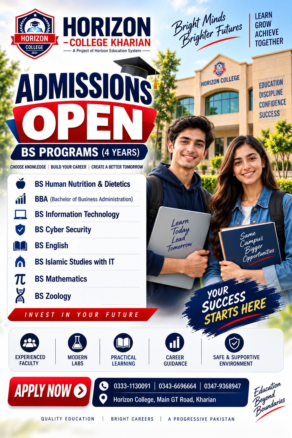 Admissions Open